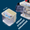 a group of containers with different objects
